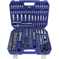 BlueSpot 171 piece 1/4", 3/8" & 1/2" Drive Socket Set (4-14mm) (10-19mm) (10-32mm) BlueSpot 171 piece 1/4", 3/8" & 1/2" Drive Socket Set (4-14mm) (10-19mm) (10-32mm)