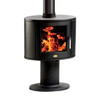Clarke Dorchester 4.9kW Cast Iron Wood Burning Pedestal Stove Clarke Dorchester 4.9kW Cast Iron Wood Burning Pedestal Stove